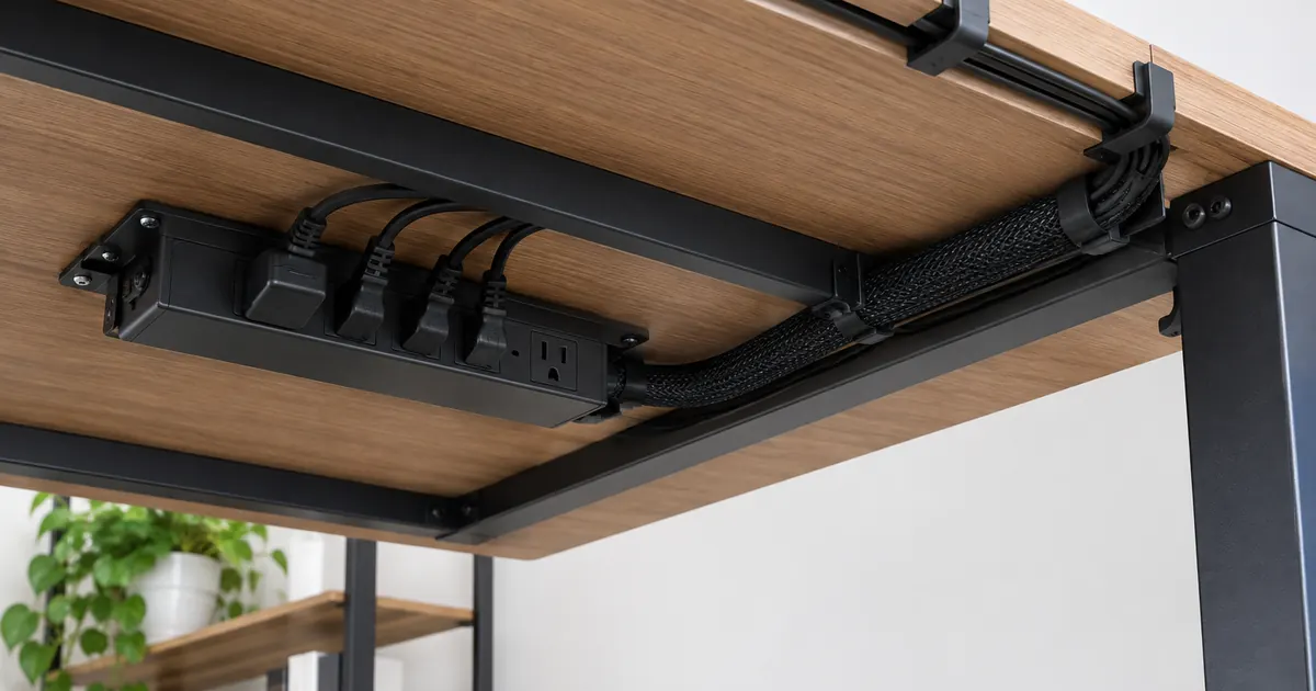 The Clean Desk Setup: Cable Management That Actually Lasts