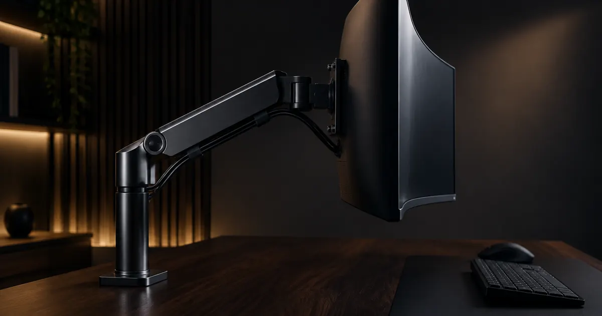 Mounting Ultrawide and Heavy Monitors Without the Sag